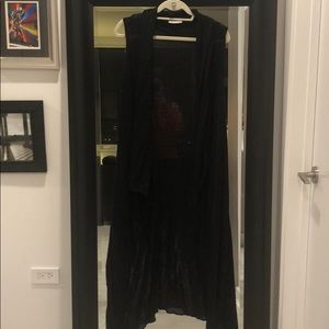 Rock Etiquette black mesh vest